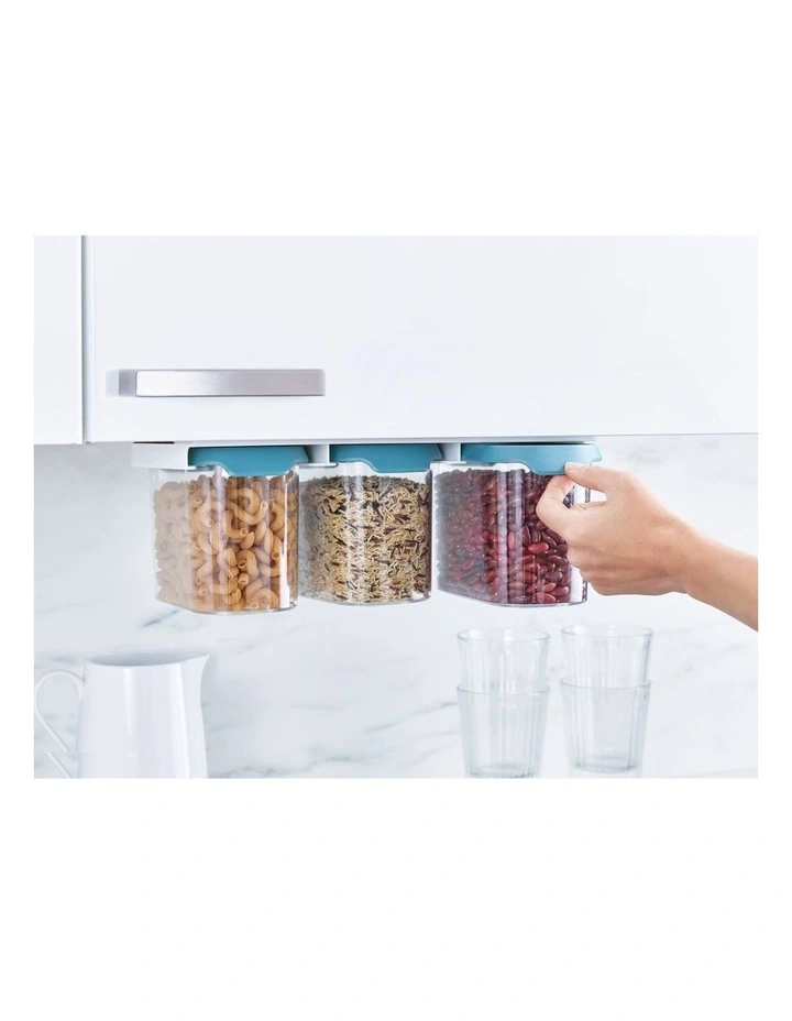 Joseph Joseph CupboardStore 3 Piece 1.3L Food Storage Set Dark Opal - Image 4