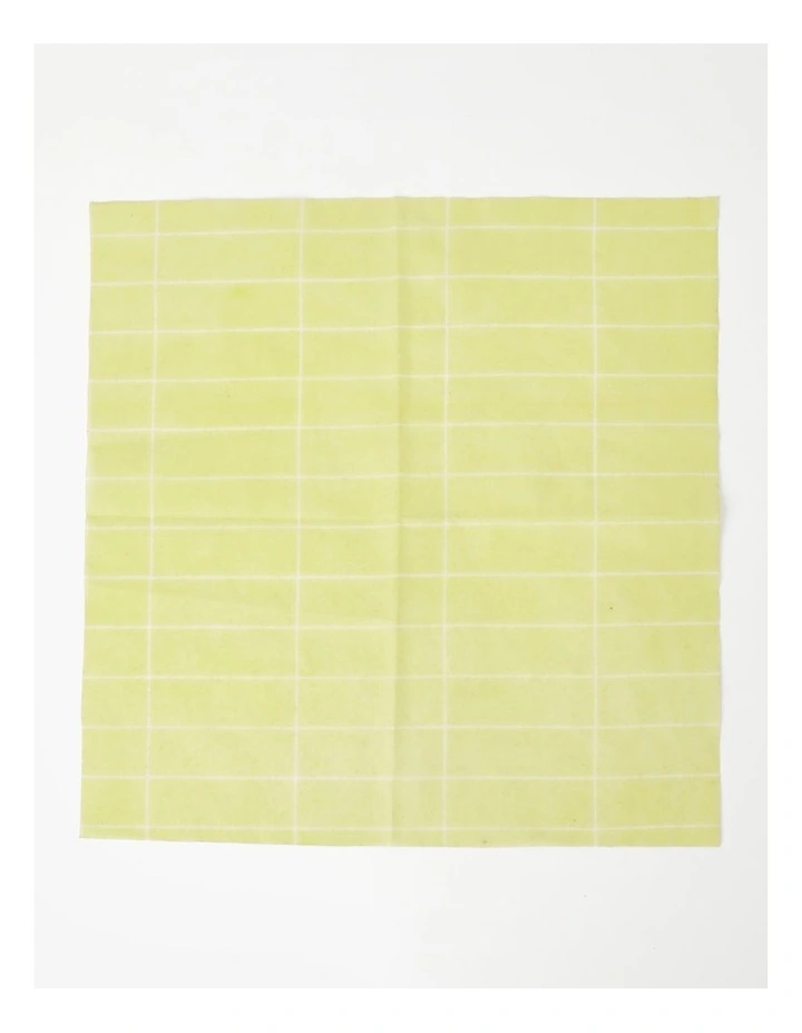 Vue Natural Organic Cotton Beeswax Wraps With Print Set Of 3 2 Vue Natural Organic Cotton Beeswax Wraps With Print Set Of 3 - Image 2