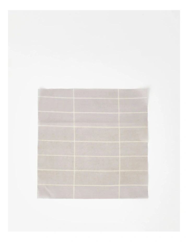 Vue Natural Organic Cotton Beeswax Wraps With Print Set Of 3 4 Vue Natural Organic Cotton Beeswax Wraps With Print Set Of 3 - Image 4