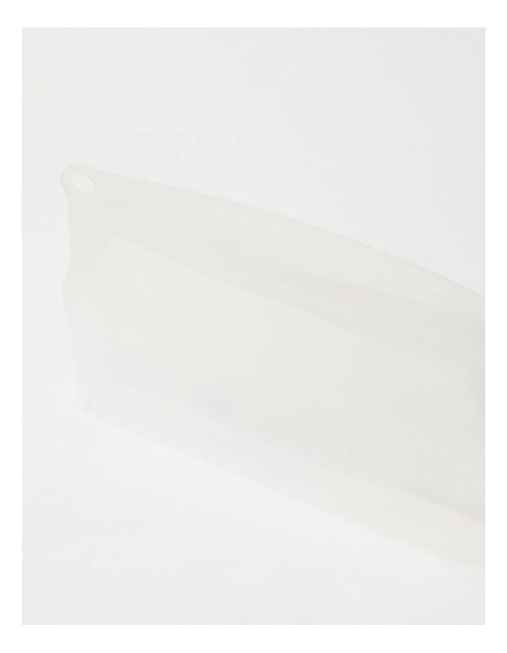 Vue Silicone Ziplock Storage Bag 330ml In Clear - Image 5