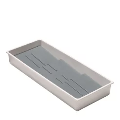 OXO Compact Spice Drawer Organiser In White/Grey