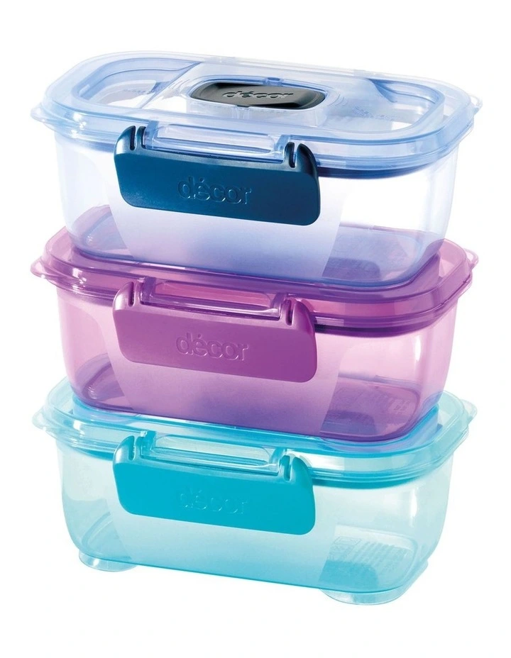 Decor Go Snack Box Oblong 300mL Assorted - Image 2