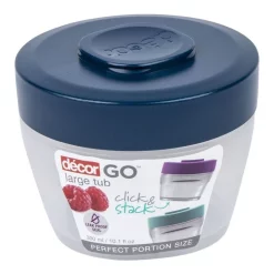 Decor Go Snack Tub Large Round 300ml Assorted