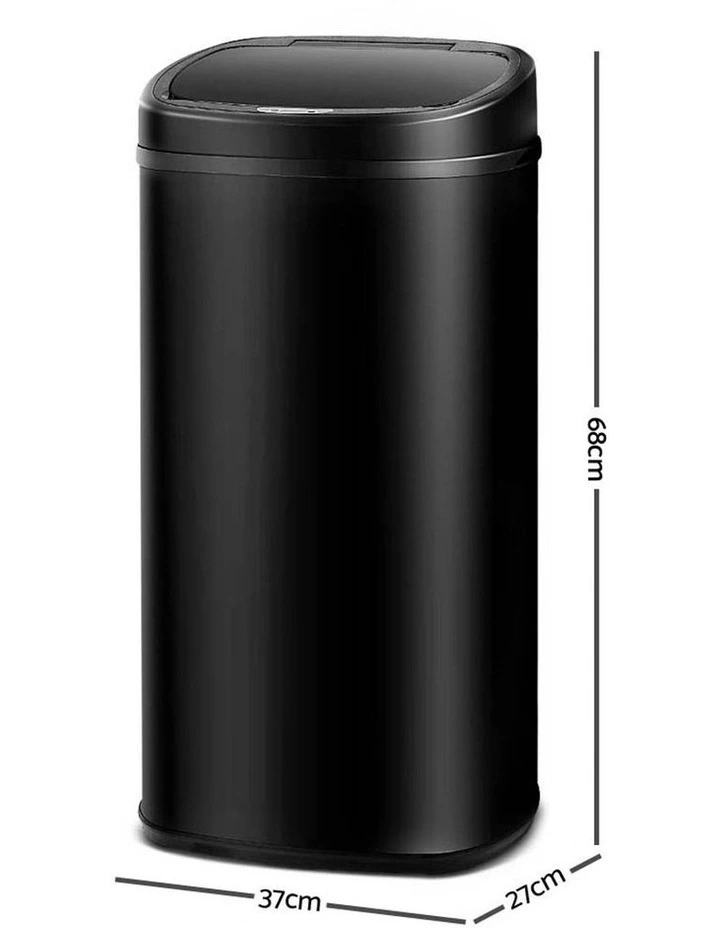 Devanti 58L Motion Sensor Rubbish Bin - Image 2