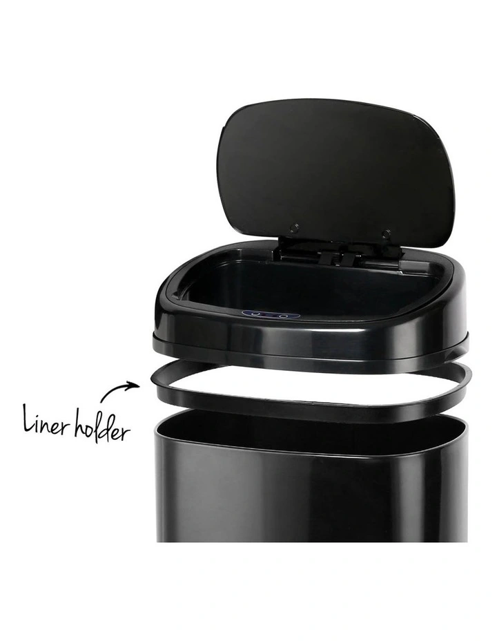 Devanti 58L Motion Sensor Rubbish Bin - Image 6
