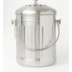 Vue Stainless Steel Compost Bin With Filters 5L