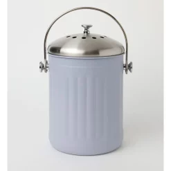 Vue Stainless Steel Compost Bin 5L In Purple Heather