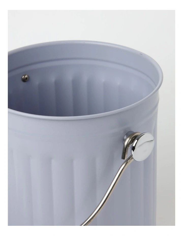 Vue Stainless Steel Compost Bin 5L In Purple Heather - Image 4