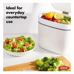 OXO Good Grips Easy Clean Compost Bin In White 9 OXO Good Grips Easy Clean Compost Bin In White -ChefX Shop unnamed file 1213