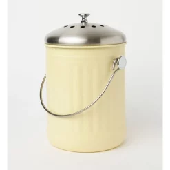 Vue Stainless Steel Compost Bin 5L In Wax Yellow 6 Vue Stainless Steel Compost Bin 5L In Wax Yellow -ChefX Shop unnamed file 1224