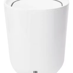 Umbra Step Waste Can With Lid 20 X 20 X 26cm In White