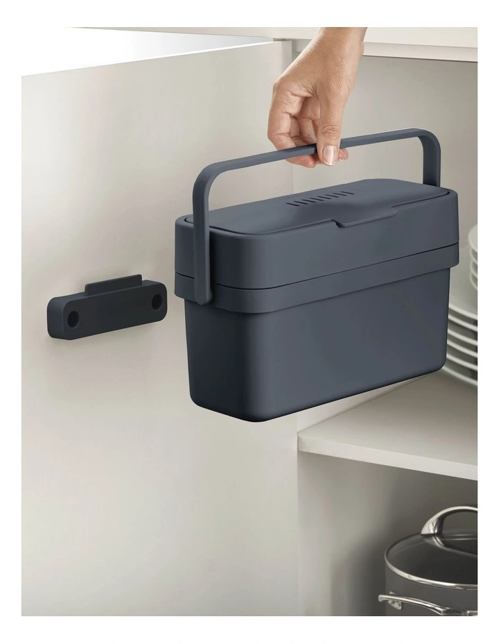 Joseph Joseph Compo 4 Food Waste Caddy Graphite - Image 3