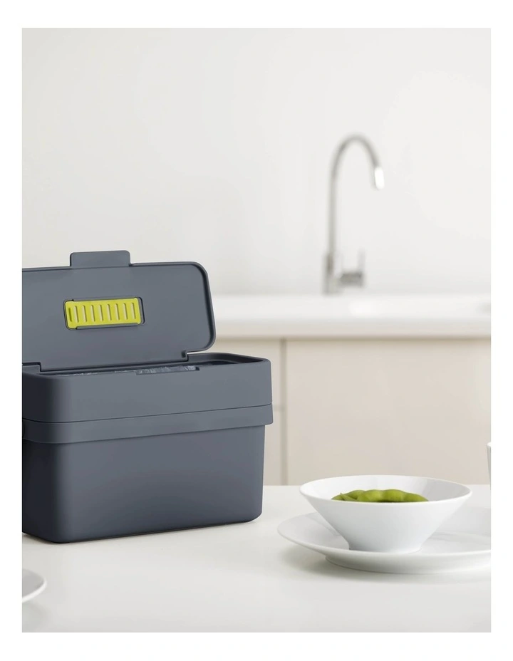 Joseph Joseph Compo 4 Food Waste Caddy Graphite - Image 4