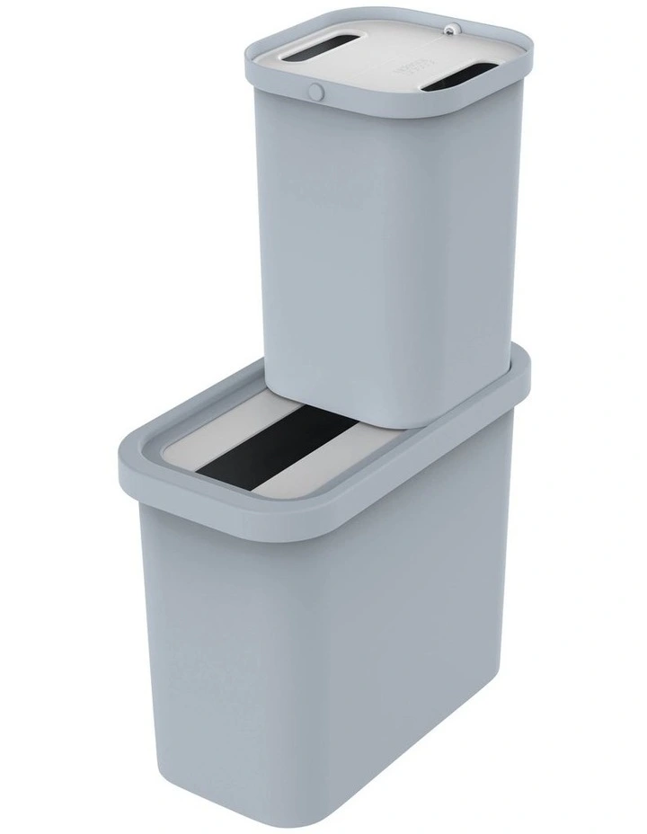 Joseph Joseph GoRecycle 46L Recycling Collector & Caddy Set Blue