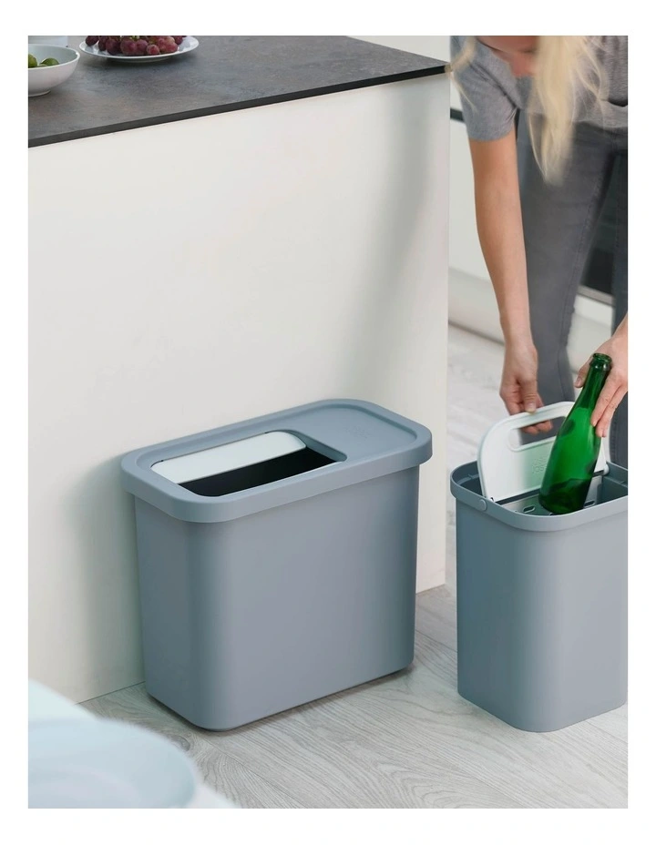 Joseph Joseph GoRecycle 46L Recycling Collector & Caddy Set Blue - Image 3
