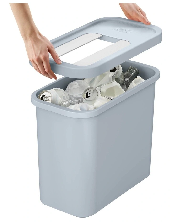 Joseph Joseph GoRecycle 46L Recycling Collector & Caddy Set Blue - Image 4