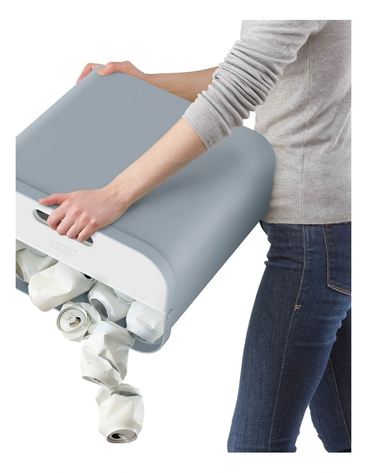 Joseph Joseph GoRecycle 28L Recycling Caddy Blue - Image 3