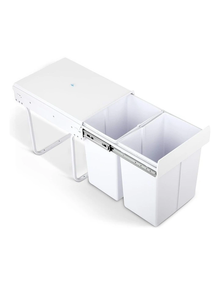 Cefito Set Of 2 20L Twin Pull Out Bins