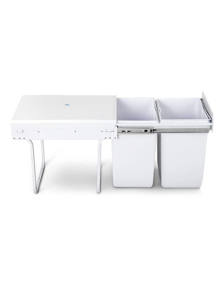 Cefito Set Of 2 20L Twin Pull Out Bins - Image 4