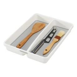 Madesmart Mini Utensil Tray 32.4 X 23 X 4.8cm In White