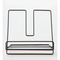 The Cooks Collective Metal Recipe Holder In Black