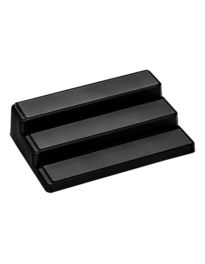 Madesmart 3-Tier Expandable Shelf Organiser 38x25x9cm In Carbon 2 Madesmart 3-Tier Expandable Shelf Organiser 38x25x9cm In Carbon - Image 2