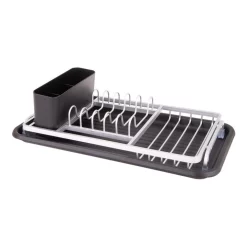 D.line Aluminium Compact Dish Rack W/ Draining Board 9 D.line Aluminium Compact Dish Rack W/ Draining Board -ChefX Shop unnamed file 177
