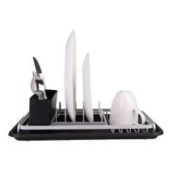 D.line Aluminium Compact Dish Rack W/ Draining Board 11 D.line Aluminium Compact Dish Rack W/ Draining Board -ChefX Shop unnamed file 179