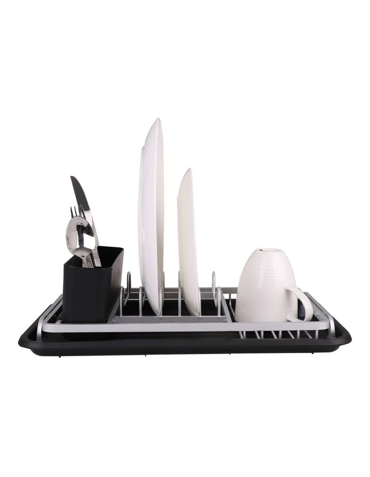 D.line Aluminium Compact Dish Rack W/ Draining Board 5 D.line Aluminium Compact Dish Rack W/ Draining Board - Image 5