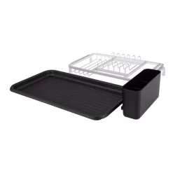 D.line Aluminium Compact Dish Rack W/ Draining Board 13 D.line Aluminium Compact Dish Rack W/ Draining Board -ChefX Shop unnamed file 181