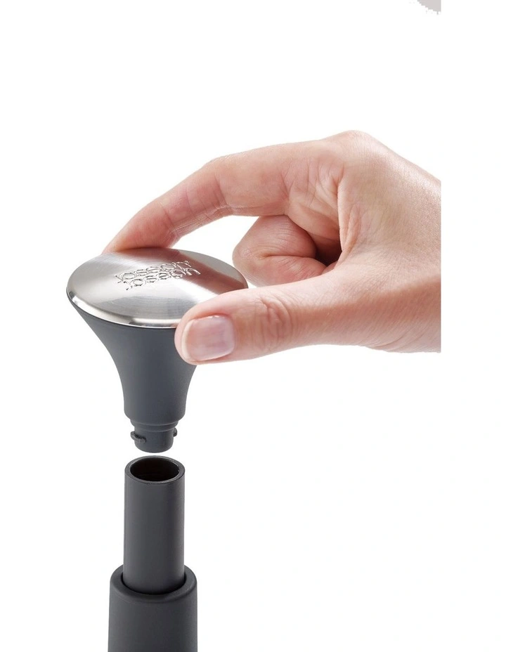 Joseph Joseph Push&Tear Kitchen Roll Holder Grey - Image 3