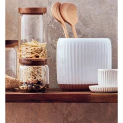 Salt&pepper Amana Utensil Holder 16cm White -ChefX Shop unnamed file 207