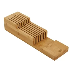 Joseph Joseph Drawer Store Bamboo 2 Tier Knife Organiser