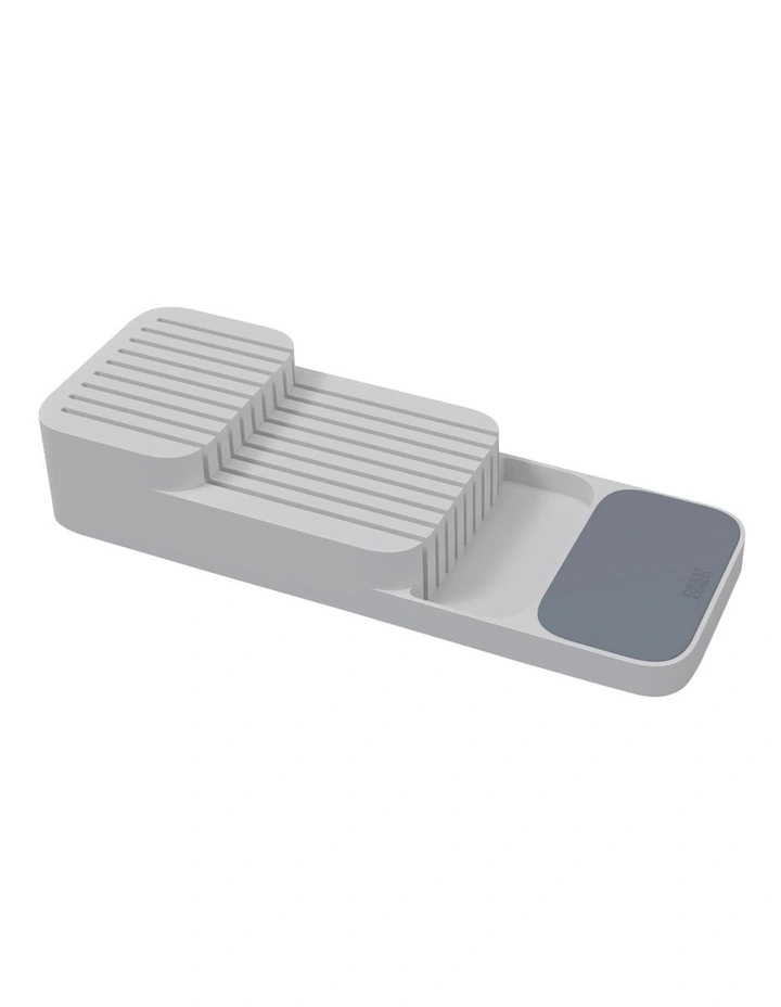Joseph Joseph DrawerStore Compact Knife Organiser Grey 1 Joseph Joseph DrawerStore Compact Knife Organiser Grey