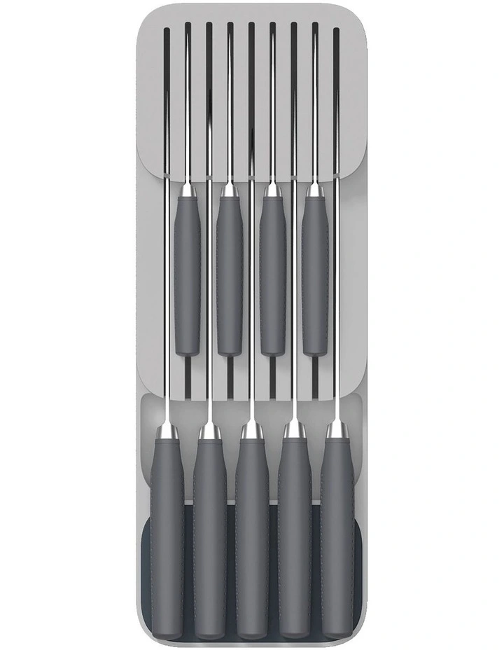 Joseph Joseph DrawerStore Compact Knife Organiser Grey 3 Joseph Joseph DrawerStore Compact Knife Organiser Grey - Image 3