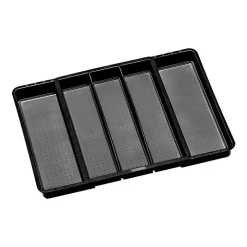 Madesmart Expandable Utensil Tray 41x34x5cm In Carbon