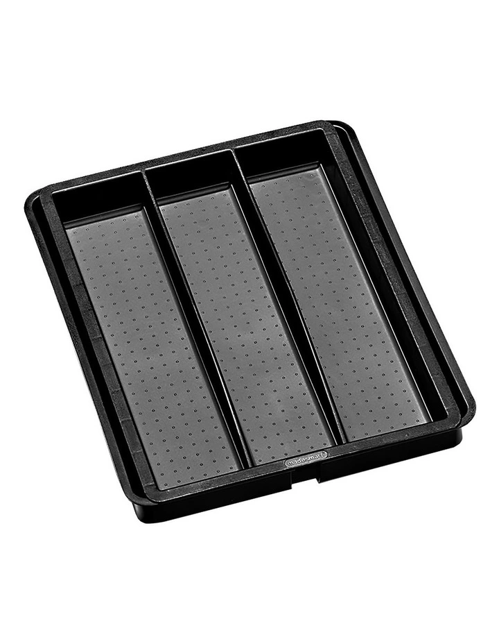 Madesmart Expandable Utensil Tray 41x34x5cm In Carbon - Image 2