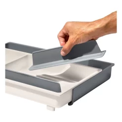 OXO Large Expandable Kitchen Tool Drawer Organiser In White/Grey 10 OXO Large Expandable Kitchen Tool Drawer Organiser In White/Grey -ChefX Shop unnamed file 252