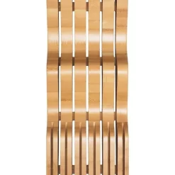 ChefX Universal Bamboo In-Drawer Knife Tray In Natural Wood