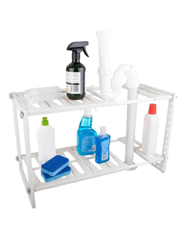 D.line Expandable Under Sink Shelf Organiser - Image 5
