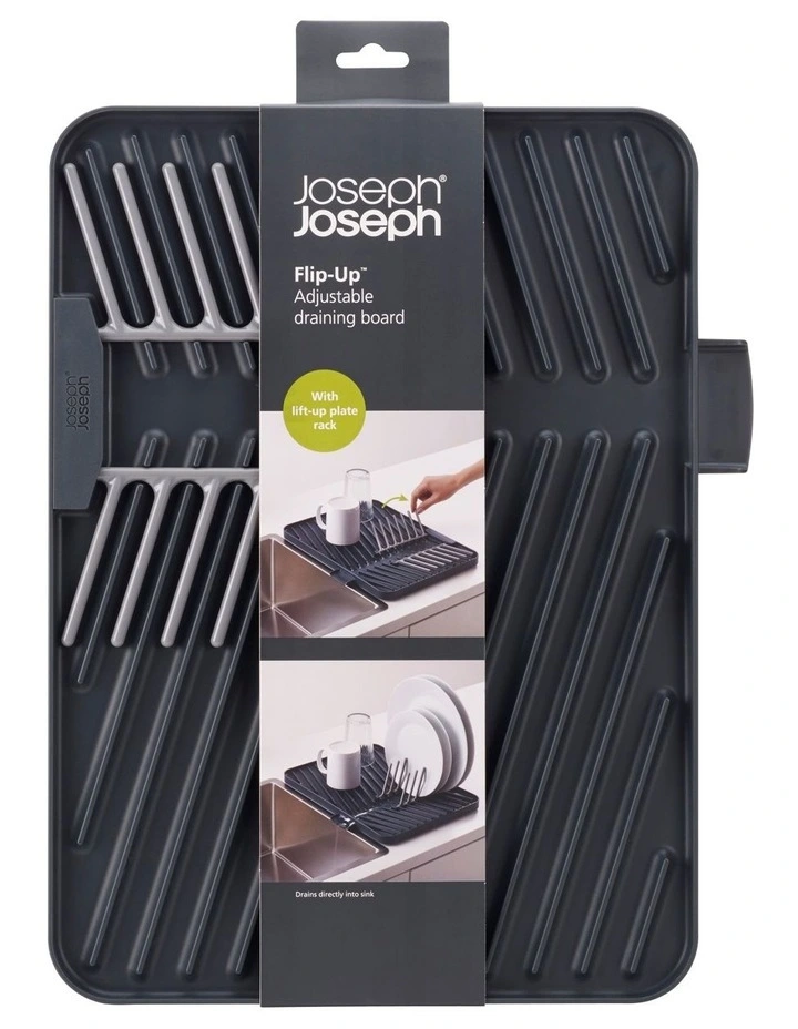 Joseph Joseph Flip-Up Draining BoardGrey - Image 2