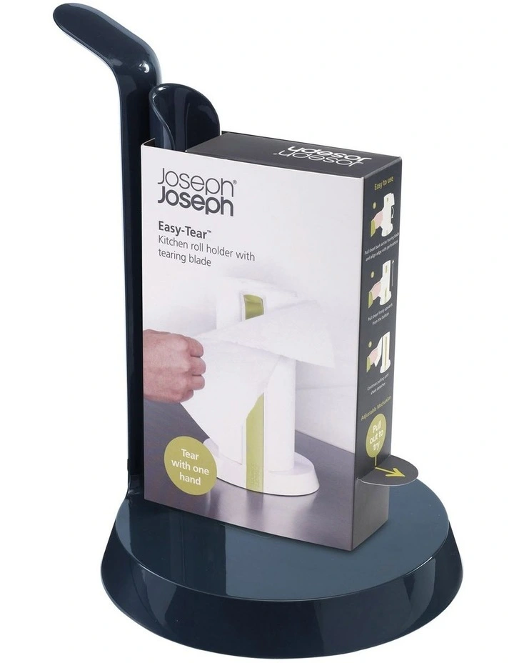 Joseph Joseph Easy Tear Kitchen Roll Holder Grey - Image 2