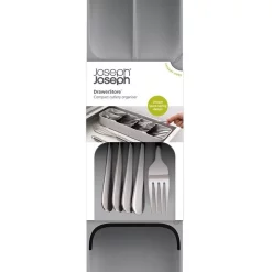Joseph Joseph DrawerStore Compact Cutlery Organiser Grey