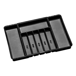 Madesmart Expandable Cutlery Tray 41x34x5cm In Carbon