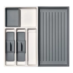 OXO Expandable Utensil Drawer Organiser In White/Grey 10 OXO Expandable Utensil Drawer Organiser In White/Grey -ChefX Shop unnamed file 330