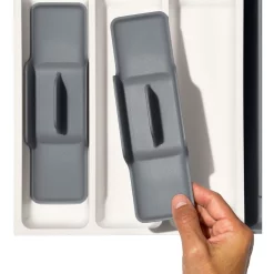 OXO Expandable Utensil Drawer Organiser In White/Grey 11 OXO Expandable Utensil Drawer Organiser In White/Grey -ChefX Shop unnamed file 331