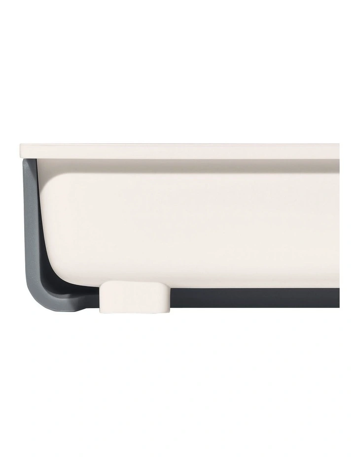 OXO Expandable Utensil Drawer Organiser In White/Grey 7 OXO Expandable Utensil Drawer Organiser In White/Grey - Image 7