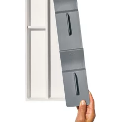OXO Compact Utensil Organiser In White/Grey -ChefX Shop unnamed file 337