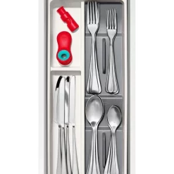 OXO Compact Utensil Organiser In White/Grey -ChefX Shop unnamed file 339