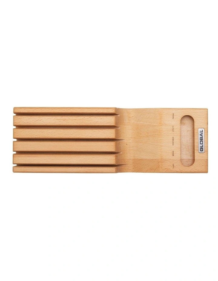 Global Hikaeme 6 Piece In-Drawer Cutlery Set Beechwood - Image 3